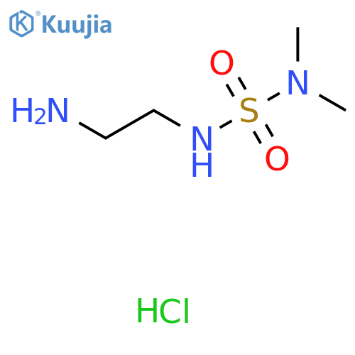 (2-aminoethyl)sulfamoyldimethylamine hydrochloride structure