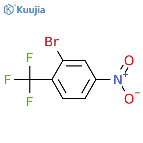 2-Bromo-4-nitro-1-(trifluoromethyl)benzene structure