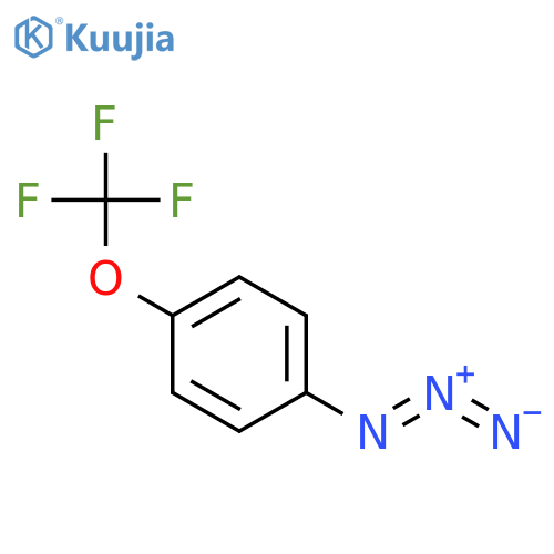 1-azido-4-(trifluoromethoxy)benzene structure