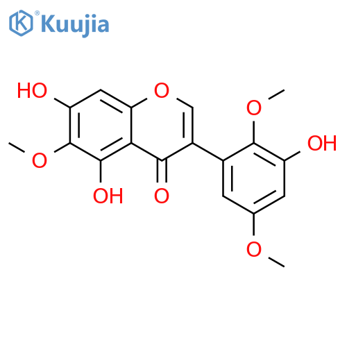 2',3',5,5',6,7-Hexahydroxyisoflavone; 2',5',6-Tri-Me ether structure