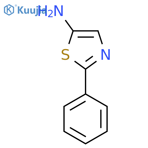 2-Phenyl-1,3-thiazol-5-amine structure