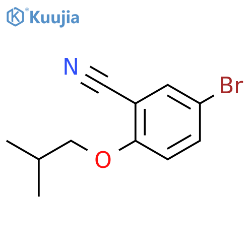 5-bromo-2-isobutoxy benzonitirle structure