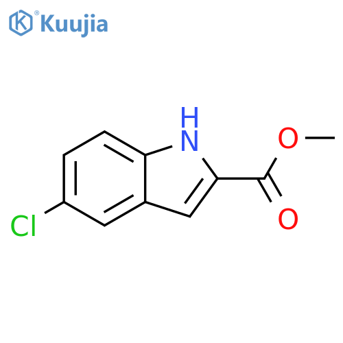 Methyl 5-chloro-1H-indole-2-carboxylate structure