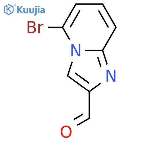 5-Bromoimidazo[1,2-a]pyridine-2-carbaldehyde structure