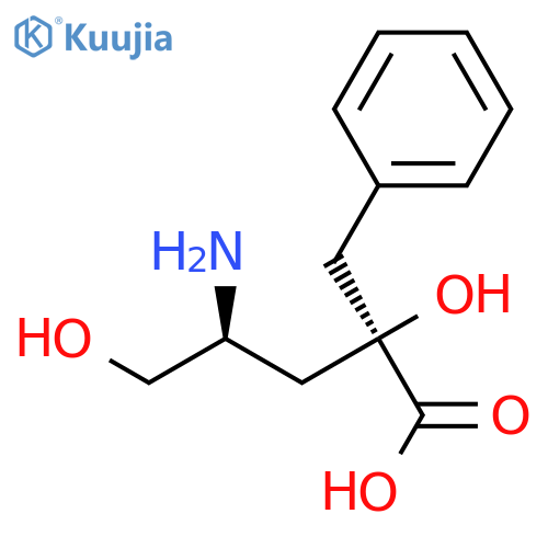 D-erythro-Pentonic acid, 4-amino-3,4-dideoxy-2-C-(phenylmethyl)- structure