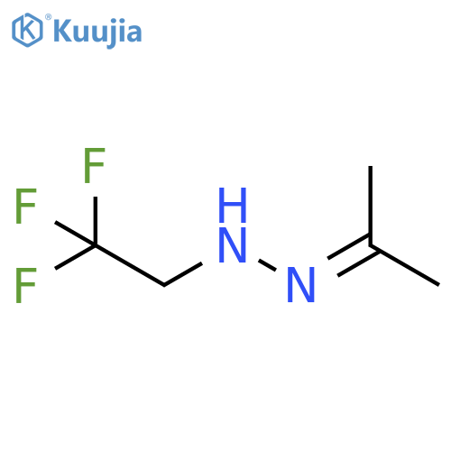 2-Propanone, (2,2,2-trifluoroethyl)hydrazone structure