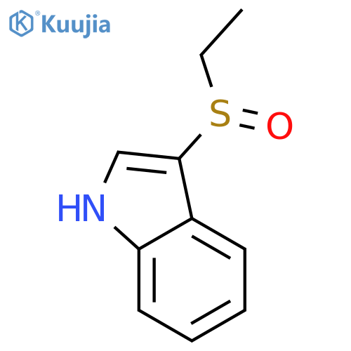 1H-Indole, 3-(ethylsulfinyl)- structure