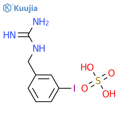 Iobenguane sulfate structure