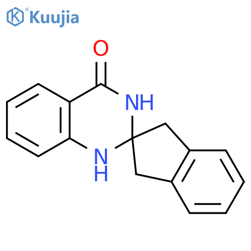 1,3,3',4'-tetrahydro-1'H-spiroindene-2,2'-quinazoline-4'-one structure