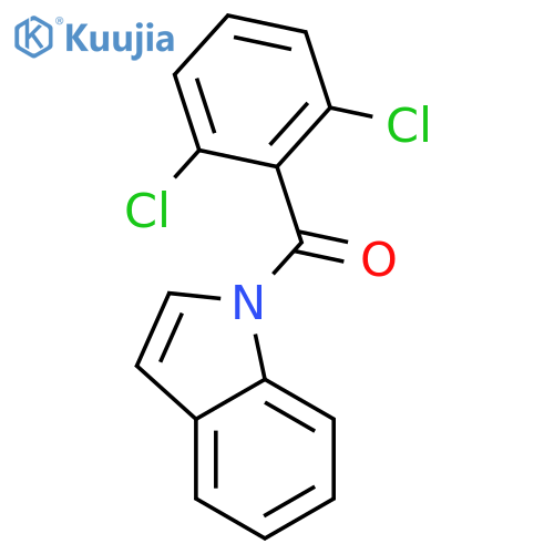 (2,6-Dichlorophenyl)(1H-indol-1-yl)methanone structure