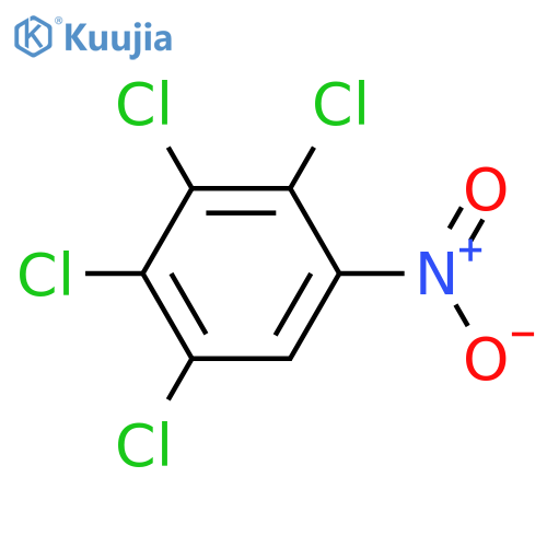 1,2,3,4-Tetrachloro-5-nitrobenzene structure