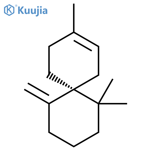 (+)-beta-chamigrene structure