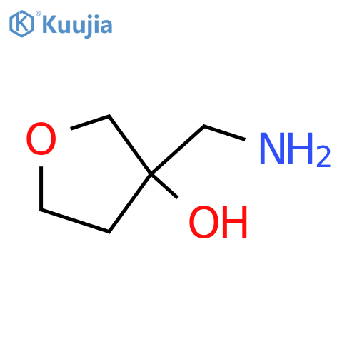 3-(Aminomethyl)oxolan-3-ol structure