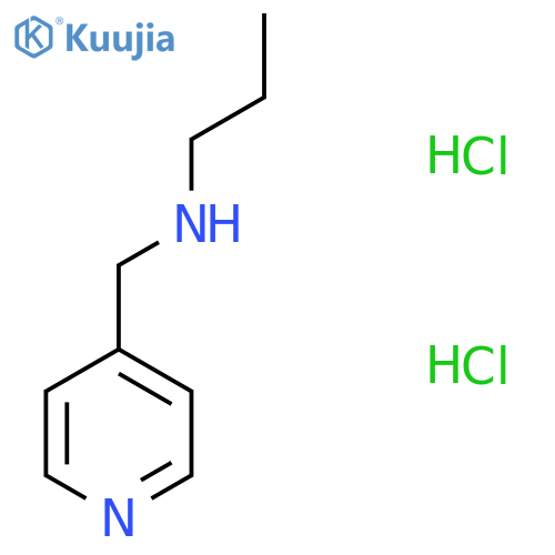 Propyl(pyridin-4-ylmethyl)amine dihydrochloride structure