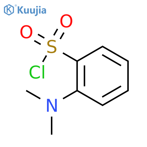 2-(dimethylamino)benzene-1-sulfonyl chloride structure