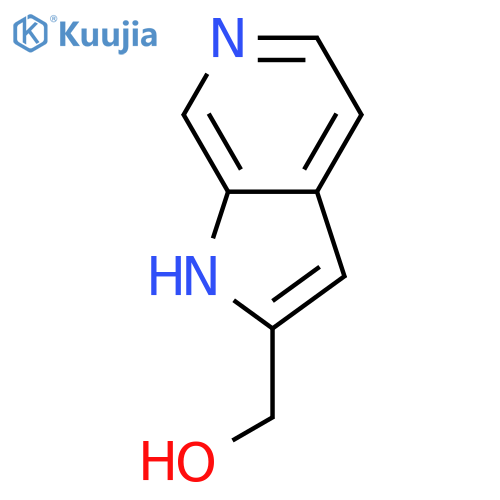 (1H-pyrrolo2,3-cpyridin-2-yl)methanol structure