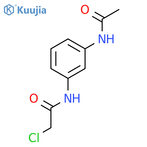 N-(Chloroacetyl)-3-aminoacetanilide structure