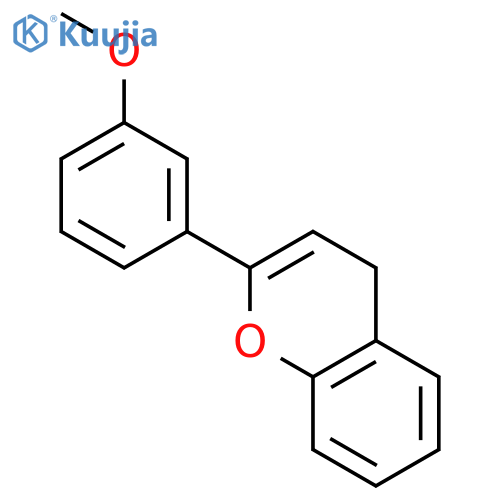 4H-1-Benzopyran, 2-(3-methoxyphenyl)- structure