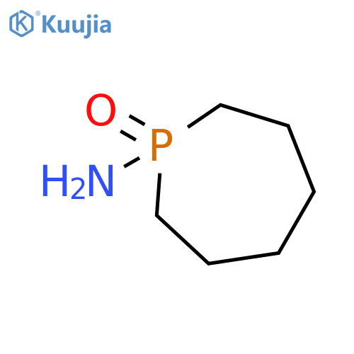 1-Phosphepanamine, 1-oxide structure