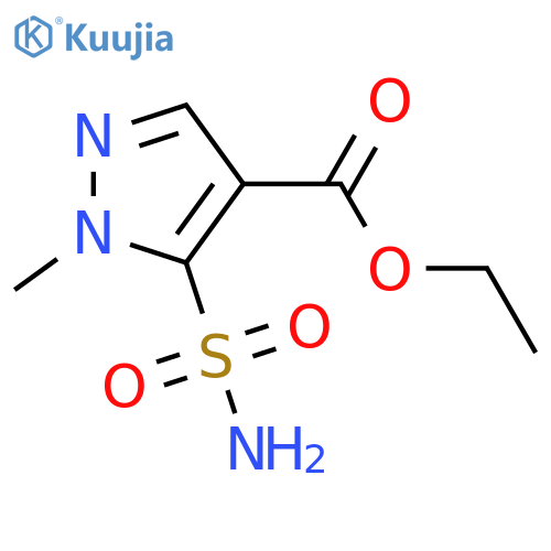 4-Ethyl-1H-pyrazole-5-sulfonamide acetate structure