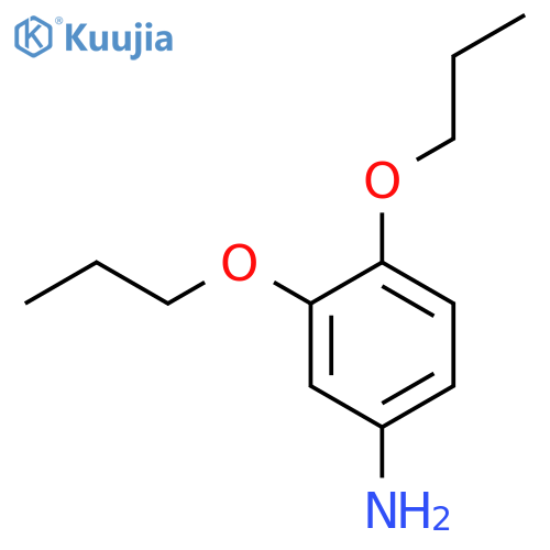 Benzenamine, 3,4-dipropoxy- structure