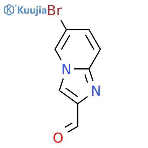 6-Bromoimidazo[1,2-a]pyridine-2-carbaldehyde structure