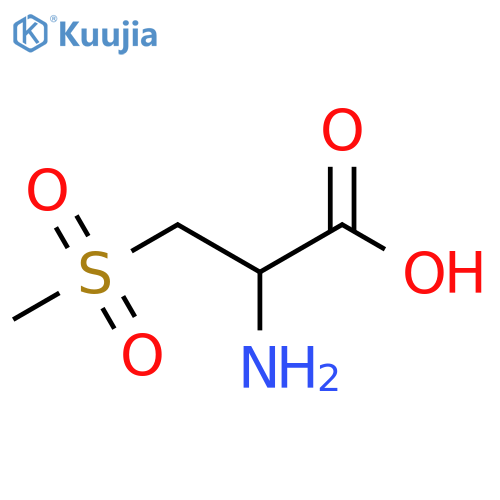 2-amino-3-methanesulfonylpropanoic acid structure