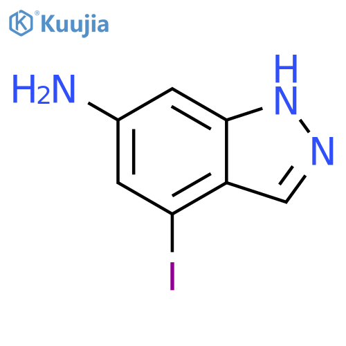 4-iodo-1h-indazol-6-amine structure