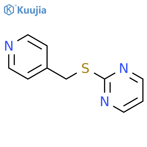 2-{(pyridin-4-yl)methylsulfanyl}pyrimidine structure