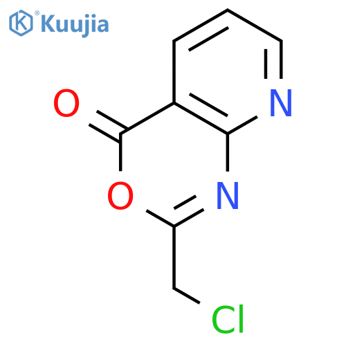 2-(Chloromethyl)-4H-pyrido[2,3-d][1,3]oxazin-4-one structure