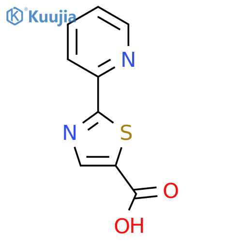 2-Pyridin-2-yl-thiazole-5-carboxylic Acid structure