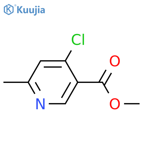 Methyl 4-chloro-6-methylpyridine-3-carboxylate structure
