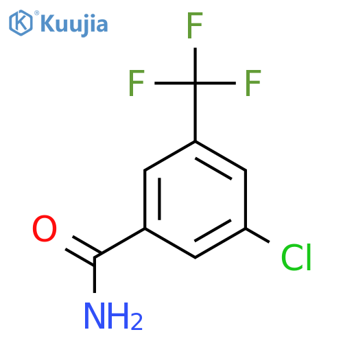 3-Chloro-5-(trifluoromethyl)benzamide structure