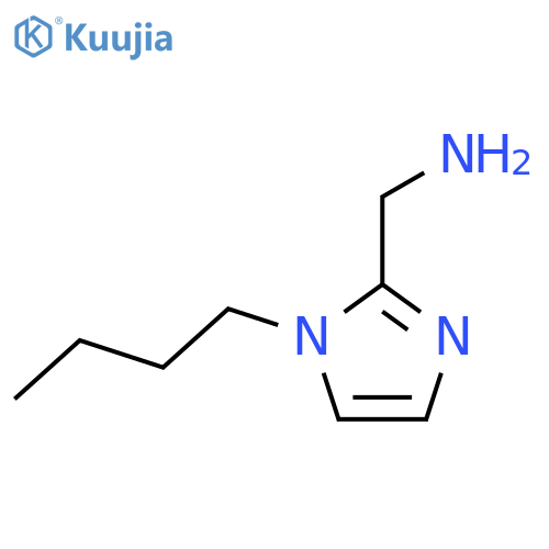(1-Butyl-1H-imidazol-2-yl)methylamine dihydrochloride structure