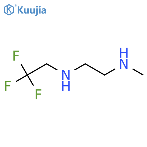 methyl({2-(2,2,2-trifluoroethyl)aminoethyl})amine structure