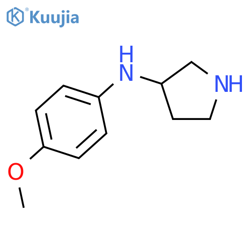 N-(4-Methoxyphenyl)pyrrolidin-3-amine structure