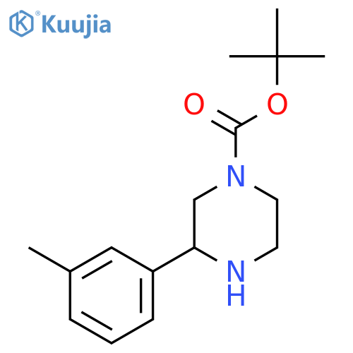 1-Boc-3-M-Tolylpiperazine structure