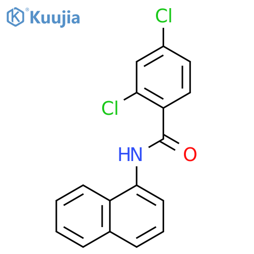 2,4-dichloro-N-(naphthalen-1-yl)benzamide structure