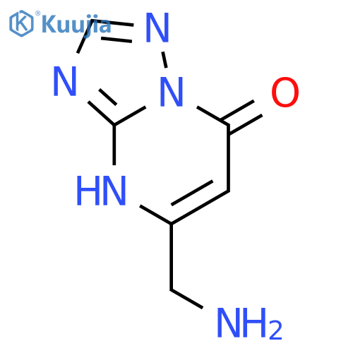 5-(Aminomethyl)[1,2,4]triazolo[1,5-a]pyrimidin-7(4H)-one structure