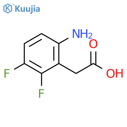 (6-Amino-2,3-difluorophenyl)acetic acid structure