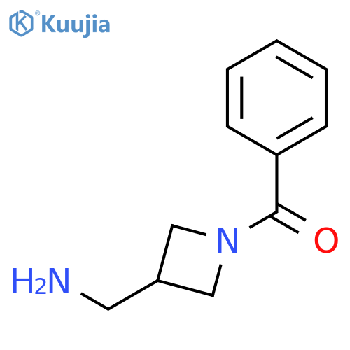 (1-benzoylazetidin-3-yl)methanamine structure