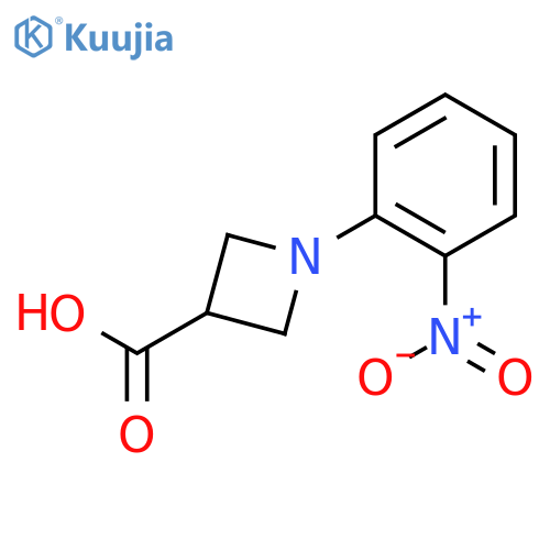 1-(2-Nitrophenyl)azetidine-3-carboxylic acid structure