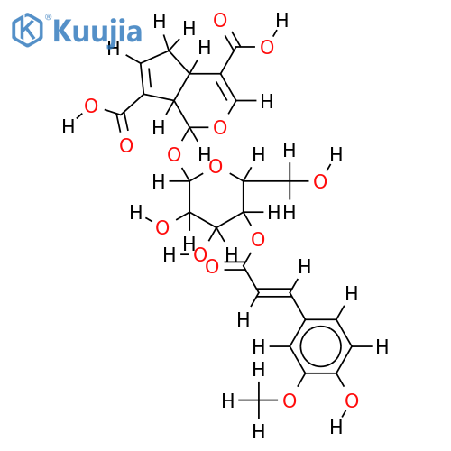 4'-O-(E)-feruloylixoside structure