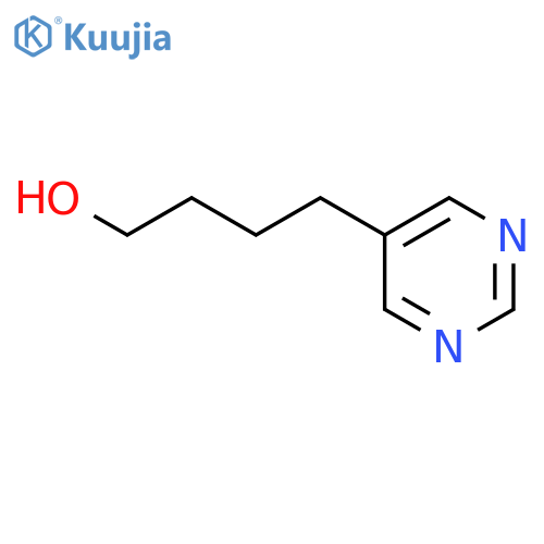 5-Pyrimidinebutanol structure