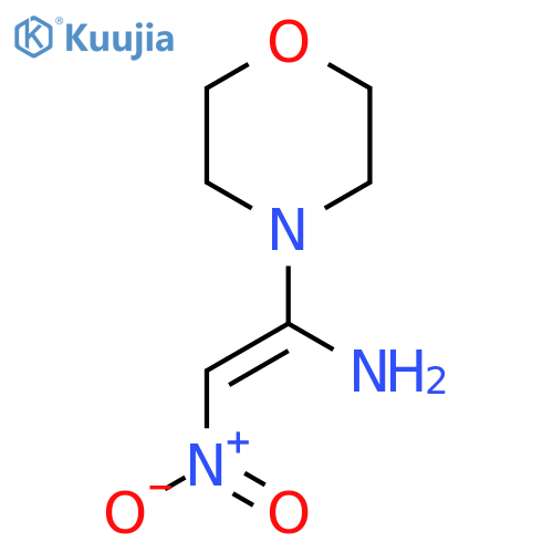 1-(Morpholin-4-yl)-2-nitroethen-1-amine structure