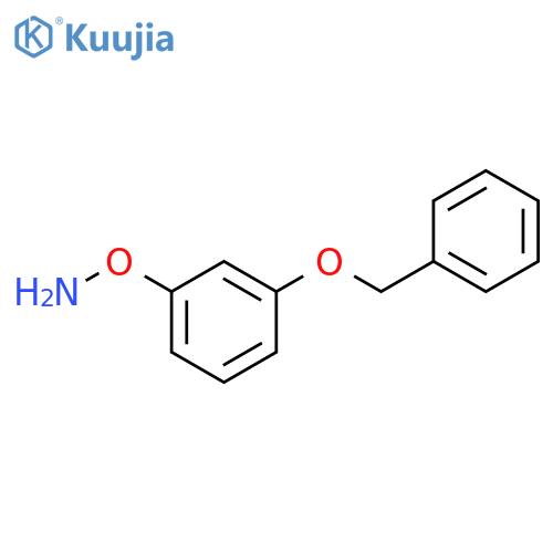 Hydroxylamine, O-[3-(phenylmethoxy)phenyl]- structure
