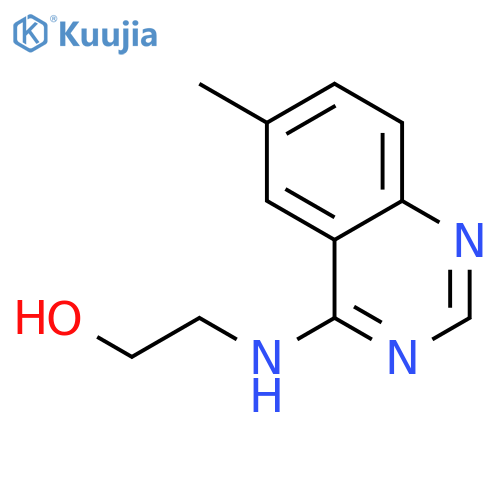 2-(6-methylquinazolin-4-yl)aminoethan-1-ol structure