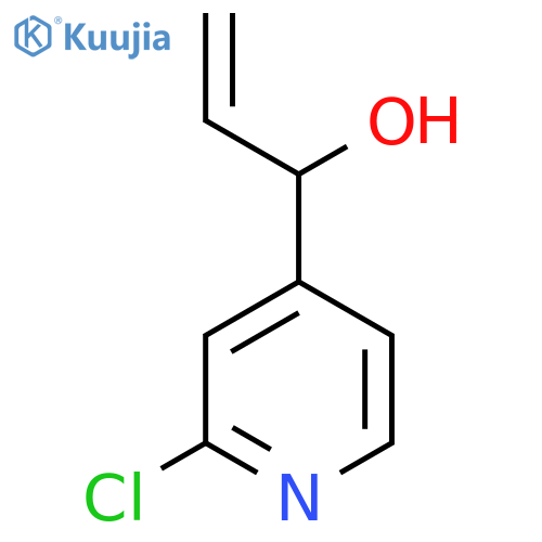 1-(2-Chloropyridin-4-YL)prop-2-EN-1-OL structure