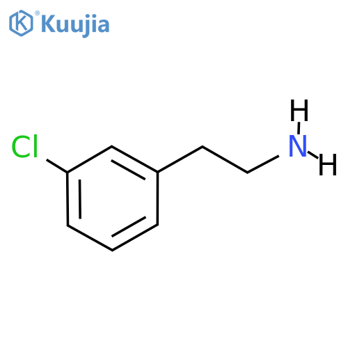 2-(3-Chloro-phenyl)-ethylamine hydrochloride structure