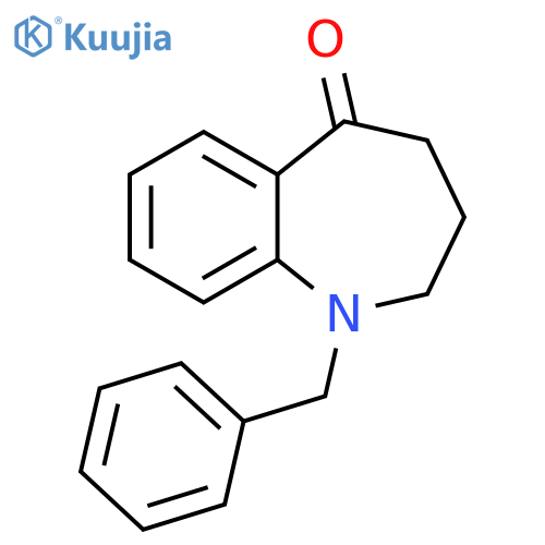 1-Benzyl-3,4-Dihydro-1h-BenzoBAzepin-5(2h)-One structure
